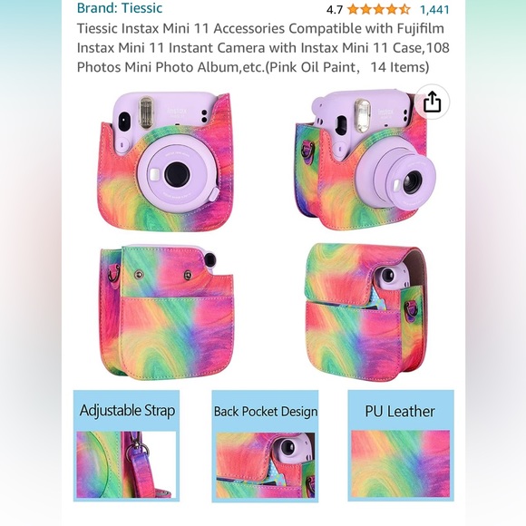 Instax Mini 11 Accessory Set 🌈 💖 ✨ - Picture 2 of 6